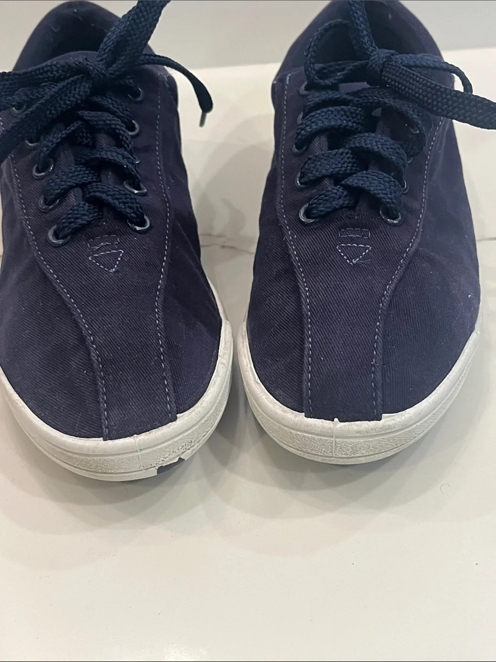 Easy Spirit Anti-Gravity Ladies Navy Lace-Up Sneakers Sz 6 - Picture 9 of 14